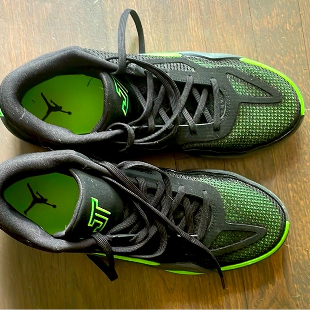 Jayson Tatum Jordan Brand shoes.